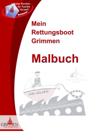 Deckblatt des Malbuches vom Projekt Rettungsboot